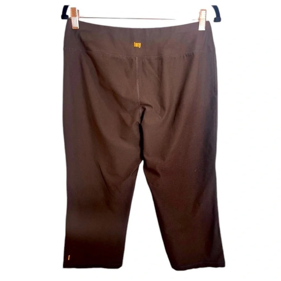 Brown Lucy Lucytech capri wide leg leggings size medium in excellent condition - Picture 3 of 4